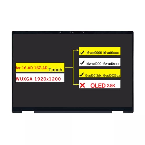 Remplacement tactile HP Envy X360 16-AD pour retrouver le mode tablette de l'ordinateur