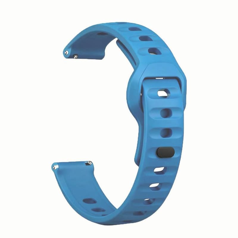 Colorcase Smart Watch Strap 22mm Lining Silicon Compatible with Fireboltt Infinity Smart Watch - Lining Silicon Strap-image-24