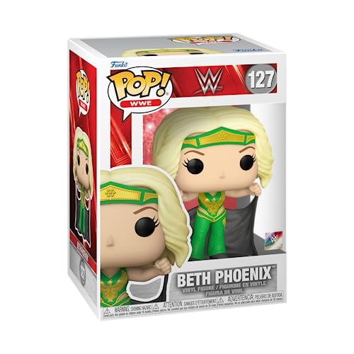 Funko Pop! WWE: Beth Phoenix - 1/6 de Probabilidades de Obtener la RARA Variante Chase - Figura de Vinilo Coleccionable - Idea de Regalo- Mercancia Oficial - Juguetes para Niños y Adultos