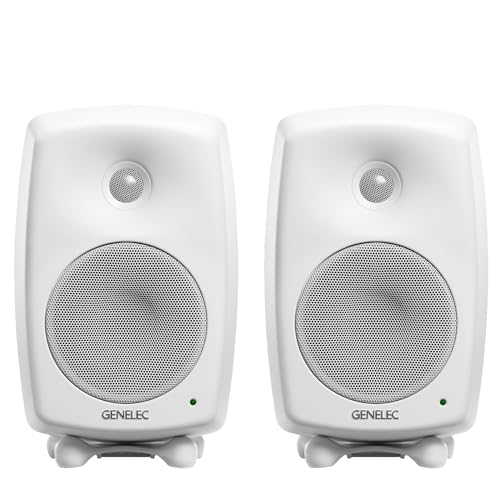 GENELEC 8030CW ���t�@�����X�E���j�^�[�X�s�[�J�[ white �z���C�g (�y�A) �k�� �t�B�������h��