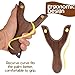Solid Wooden Slingshot with Classic Construction Hunting Slingshot for Catapult Game, Outdoor, Hunting-for Adult
