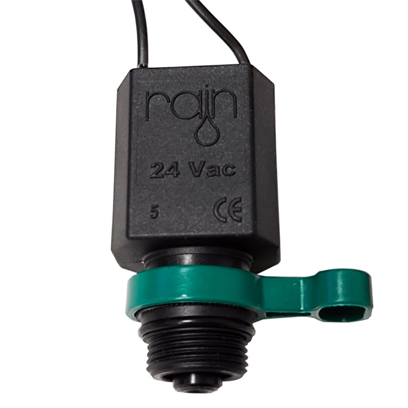 Riegopro Solenoide RAIN para electroválvulas RAIN 24V AC. Incluye adaptador y Palanca para abrir de Forma Manual