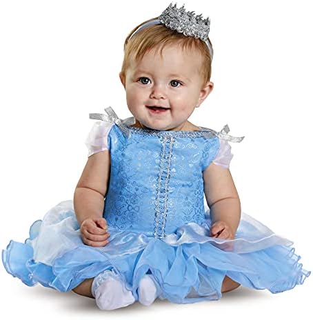 Disney Baby-Girls Disguise Cinderella Prestige Infant Costume, Blue, 12-18 Months