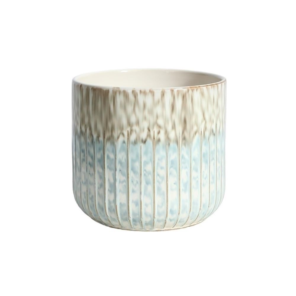 Doniczka, Doniczki na rośliny, ceramiczne donice do roślin domowych, doniczki z otworami drenażowymi domu i biura(M)
