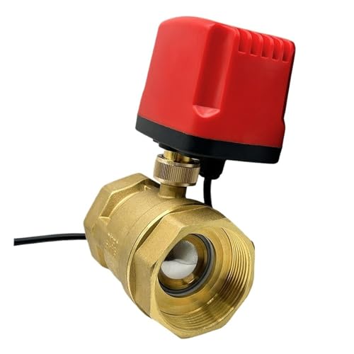 Válvula de bola motorizada para automatizar el riego del jardín y control de agua en casa