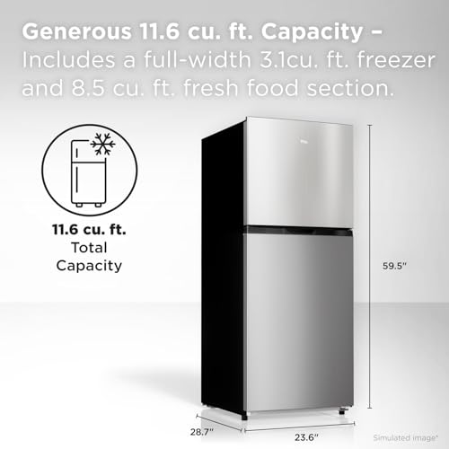 TCL 11.6 Cu Ft Counter-Depth Refrigerator with Freezer Review
