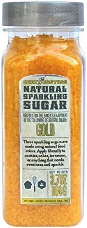 Natural Colored Gold Sparkling Sugar