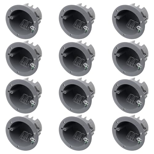 MAKERELE Old Work 1 Gang Round Outlet Box