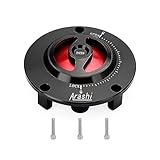 Areyourshop Quick Release Keyless Fuel Filler Cap Fit for Honda Grom MSX125SF 2016-2022, CBR250RR 2018-2022, CB300R 2018-2022, VFR800 2015-2018, CBR1000RR 2015-2023