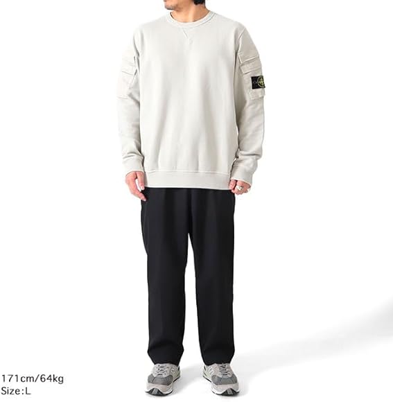 Amazon.co.jp: [ストーンアイランド] ガーメントダイ ショルダー 