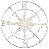 1. Medidas de decoración de pared de metal-compass 30 * 30 cm / 11.81 * 11.81 pulgadas ..