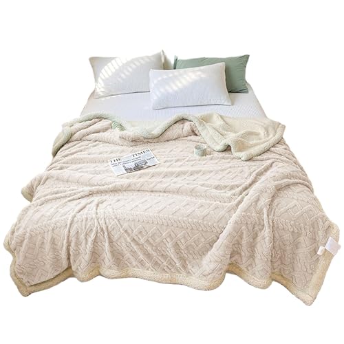 Couverture d'hiver en microfibre pour canapé et lit douillet - 7
