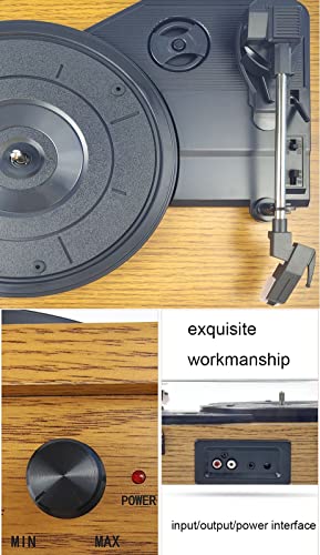 Tourne-Disque en Vinyle Haut-parleurs intégrés Bluetooth Stylet Rubis Durable Tourne-Disque phonographe Vintage à 3… - Les Beatles, Paul McCartney, John Lennon, RIngo Starr, George Harrison Tourne-Disque en Vinyle Haut-parleurs intégrés Bluetooth Stylet Rubis Durable Tourne-Disque phonographe Vintage à 3… – Image 6
