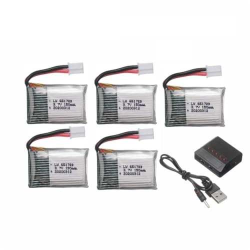 Battery Charger Set, Compatible with JJRC, H36, 3.7V 150mAh