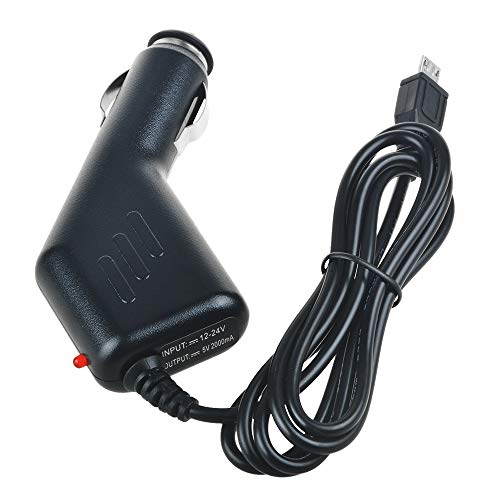 SLLEA USB DC Car Charger Power Cord for Rand McNally Overdryve 8 pro 7c GPS Tablet