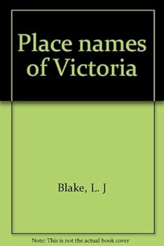 Hardcover Place names of Victoria Book