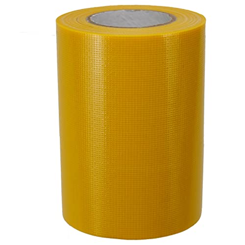 Image of Super Strong Duct Tape 4 Inch x 32 Feet Multi-Purpose Heavy Duty Waterproof Duct Tape for Crafts & Home Improvement, Yellow