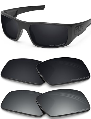 Image of BLAZERBUCK 2 Pairs Polarized Replacement Lenses for Oakley Crankshaft Sunglasses
