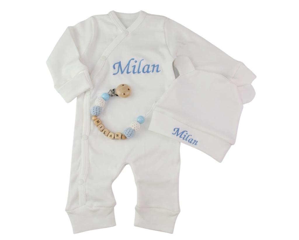 Baby Erstlingsset Geschenkset Junge Mädchen (blau)