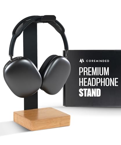 COREMINDED Wooden Headphone Stand