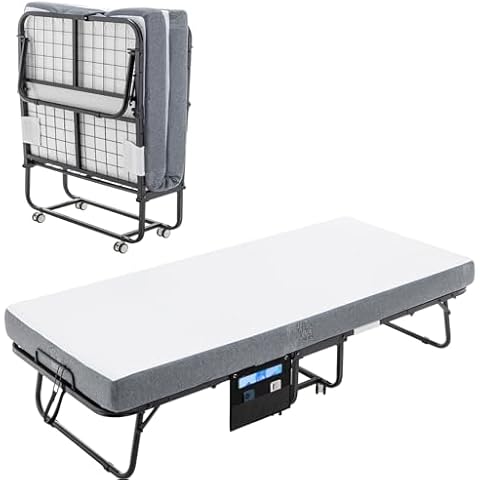 Kiivakii Rollaway Bed with Mattress Cover