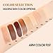 Foundation Stick, 2 in 1 Dual-Ended Eraser Contour Stick with Brush, Tinted Moisturizer, Skin Tint, Face Foundation, Radiant & Dewy Finish for Face Makeup, Sheer to Medium Coverage (＃09)