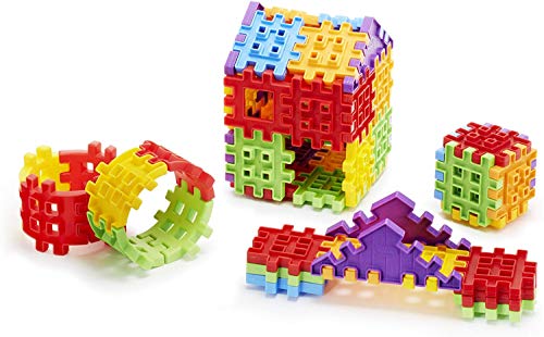DEJUN Building Blocks Toy Set Building Blocks Tiles Educational Toys, Recreational, Educational Conventional (100 PCS) - Thumbnail 4