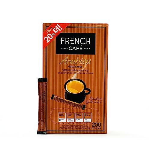 Namyang French Cafe Arabica Gold Label Instant Coffee Mix (200 Sticks) #TOP2