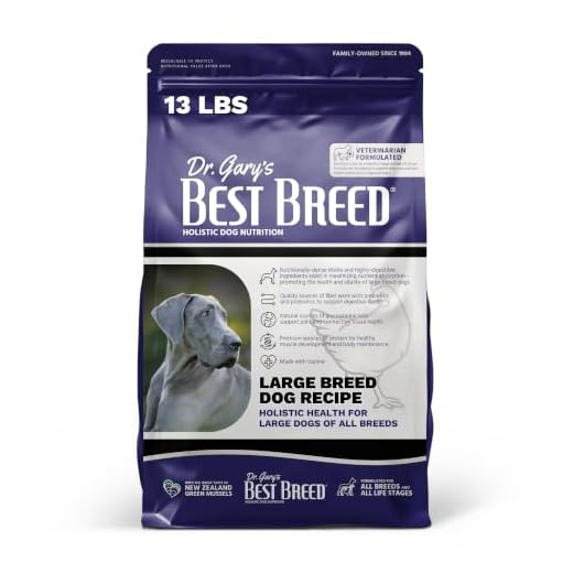 Best Breed Dr. Gary's Large Breed Dog Diet Made in USA [Natural Dry Dog Food] - 13lbs, Dark Brown (7-53182-95270-3)