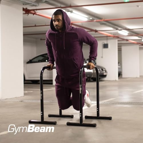 GymBeam DIP II Calisthenics Bars, Dip Station en Home Workout Equipment, Push-up Equipment, Verbetert Conditie en Kracht, Rotatie - Afbeelding 4