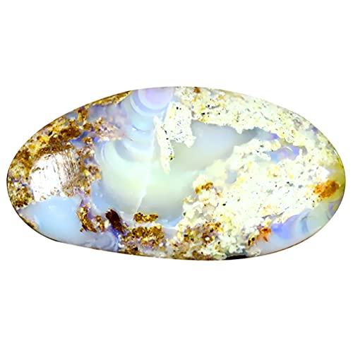 Opale boulder multicolore 7.44 ct, la pierre précieuse idéale pour un cadeau d'exception