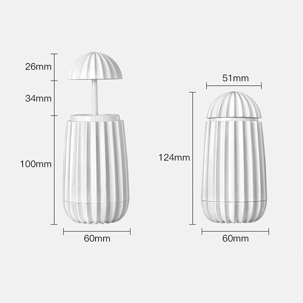 Toothpick dispenser,Toothpick Holders Exquisite ABS Toothpick Box, Push-Type Toothpick Holder, Convenient and Practical(Green)