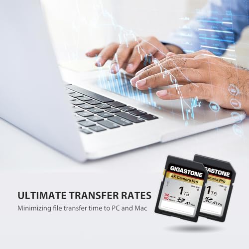 【5-Years Data Recovery】 GIGASTONE 1TB SDXC Memory Card 4K Pro Series Camera Transfer Speed Up to 150MB/s Compatible with Digital Camera, UHS-I A1 V30 Class 10 for 4K UHD Video by Gigastone - Image 5