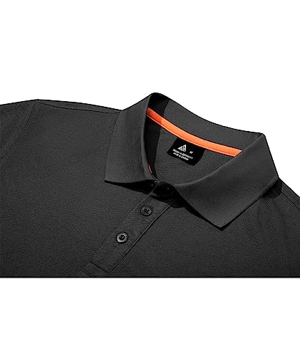 V VALANCH Mens Polo Shirts Short Sleeve Pocket Casual Shirts Golf Polo Moisture Wicking Collared Shirt4