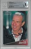 Ned Jarrett signed 1994 TRAKS Premium NASCAR Racing Trading Card #134 BAS/Beckett #00012552730 (Winston Cup) - Autographed NASCAR Cards