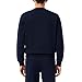 Lacoste Men's Colorblock Fleece Sweatshirt, Navy Blue/Flour/Red Vermouth, Large
