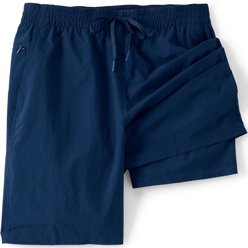 Lands' End Men's 9" Volley Hydroliner Swim Trunks4