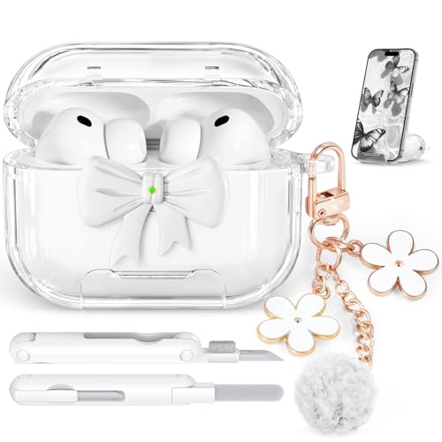 Coque AirPods Pro 3 nœud rose le cadeau idéal fille