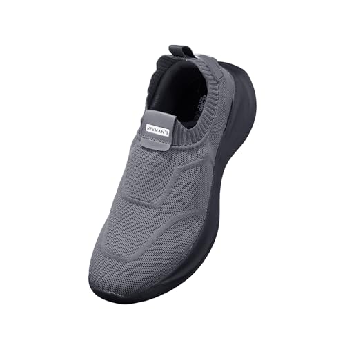 Image of Neeman's Sole Max Cush Slip Ons for Unisex | Chunky Cushioned Casual Shoes with High-Rebound Foam | Breathable Knit Upper | Lightweight EVA Sole Comfort Shoes