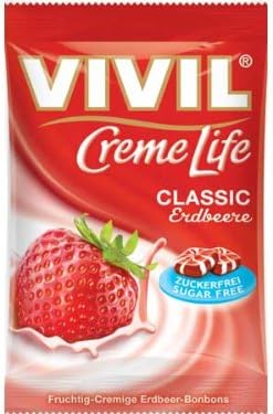 Creme Life classic Erdbeere zuckerfrei