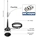 ABBREE CB Radio Antenna Magnetic Base Handheld 27MHz CB Antenna Kit with PL259+BNC Male Adapter Compatible with Midland Cobra Uniden Maxon President CB Radio Handheld CB Radio for Vehicle Car Truck
