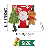 ALL FOR PAWS Weihnachts-Hundespielzeug - Festliche Plüschspielzeuge,Ideal für Apportierspiele und als interaktives kleine, mittlere und große Hunde. (Holiday Toys)
