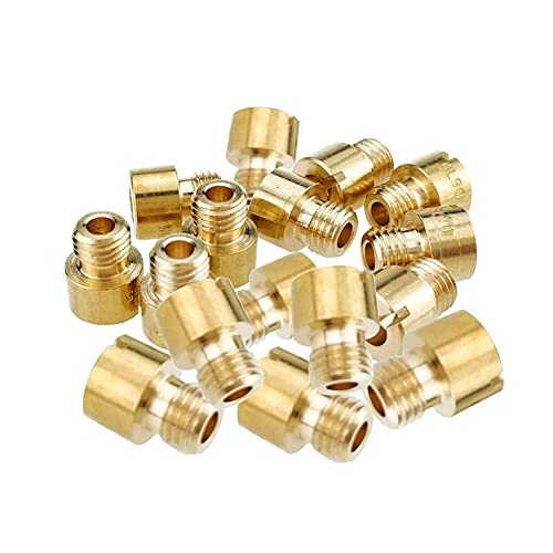 16 piezas de carburador principal Jet, M5 carburador principal de 5 mm, kit compatible para PWK Keihin CVK 90 92 95 98 100 105 108 110 115 120 125 130 135 140 145 150 Cover