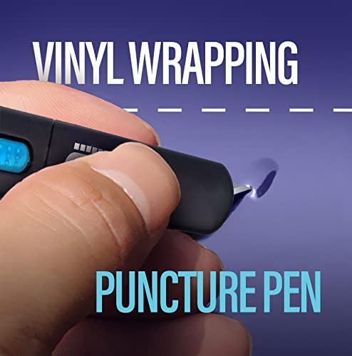 Miniatura 8 de VViViD Precision Gliding - Cuchillo de vinilo automotriz + escobilla magnética de 3 piezas (duro, mediano y suave) + paquete de 5 cuchillas de