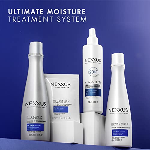 Nexxus Humectress Leave-In Conditioner Spray For Dry Hair 20-In-1 Perfector With Biotin & Hyaluronic Acid 9 Oz #TOP6