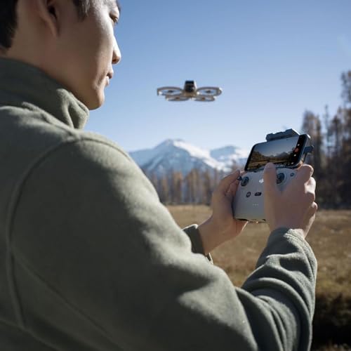 DJI Flip (RC-N3), Drone With 4K UHD Camera for Adults, Under 249 g, 3-Axis Gimbal Stabilization, 44000ft/13km Video Transmission, Palm Takeoff, Auto Return, 31-Min Flight Time, Intelligent Flight by DJI - Image 8