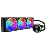 Cooler-Master-MasterLiquid-PL360-Flux-CPU-Cooler-AIO-Water-Cooling-with-3-x-120-mm-Fans-360-mm-Cooler-including-ARGB-Controller-2nd-Generation-AMD-and-Intel-Compatible
