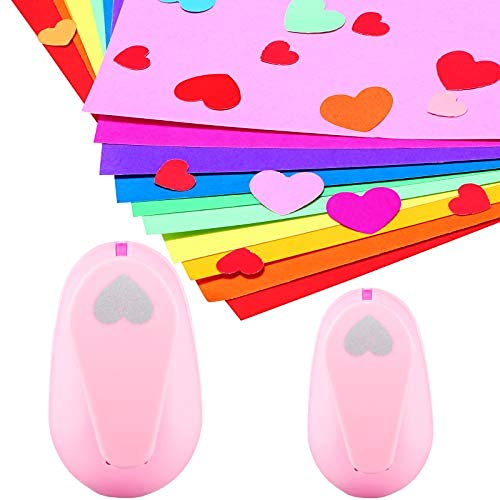 Valentine's Day Punch Heart Paper Hole Punch Scrapbook