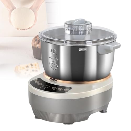 Máquina profesional de masa de acero inoxidable con función de fermentación, temporizador y diseño dividido para una fácil limpieza, ideal para hornear en casa
