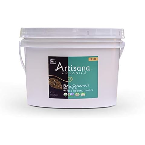 Artisana Organics Raw Coconut Butter, 8 lbs | Bulk Coconut Butter, No Sugar Added, No Palm Oil Cover